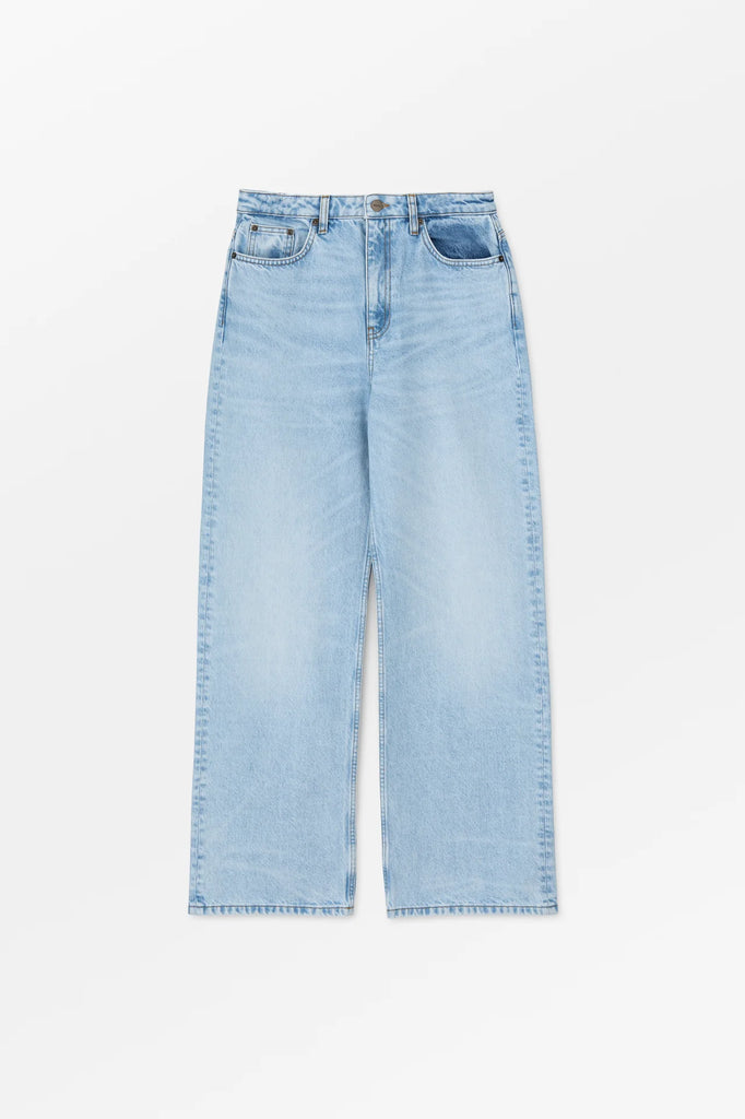 SKALL - JEANS LARGE WILLOW - BLEU CLAIR USÉE - PÉ25