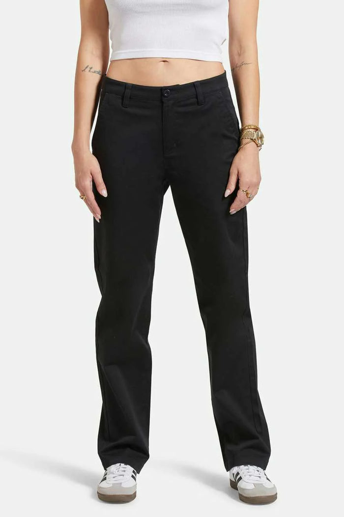 BRIXTON - PANTALON BEDFORD - NOIR - AH24