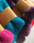 BILLY BAMBOO - ANGORA FLUFFY SOCKS - CRYSTALS