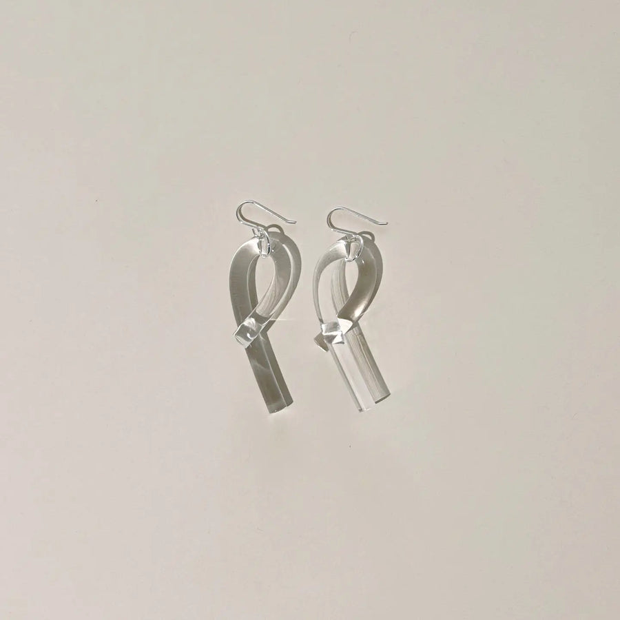 COREY MORANIS - BOUCLES D'OREILLES LOOP - CLAIR