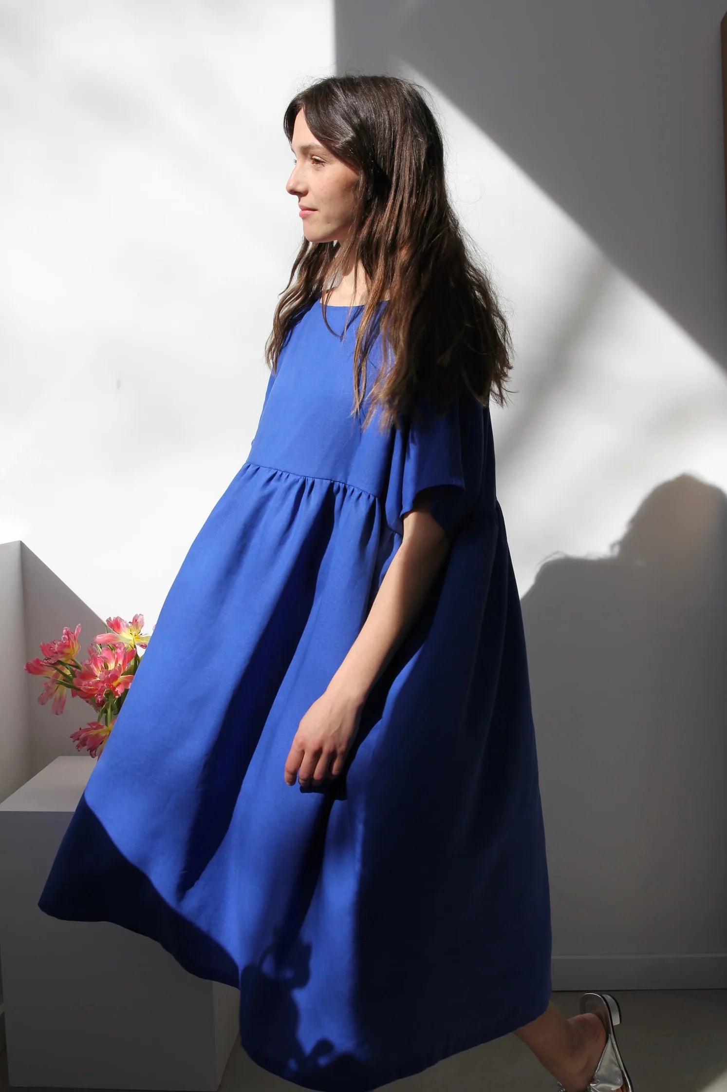 NOEMIAH - CECILIA DRESS - MATISSE BLUE