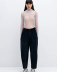 CORDERA - CORDUROY BAGGY PANTS - NAVY - FW24