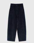 CORDERA - CORDUROY BAGGY PANTS - NAVY - FW24