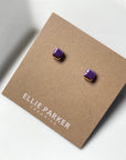 ELLIE PARKER CERAMICS - SQUARE GEOMETRIC EARRINGS