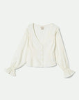 BRIXTON - MEADOW BLOUSE - OFF-WHITE - SS25