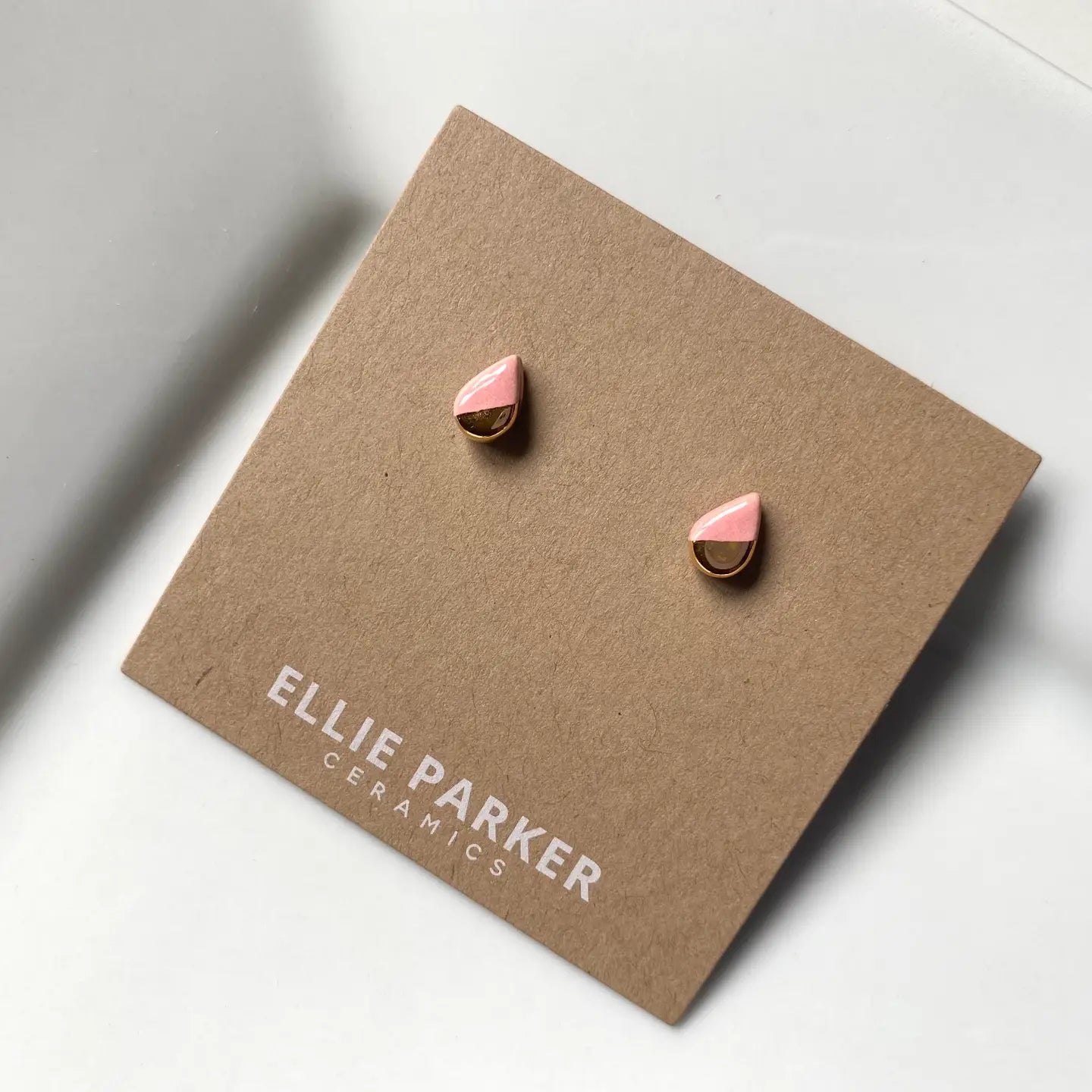 ELLIE PARKER CERAMICS - CERAMIC TEARDROP EARRINGS