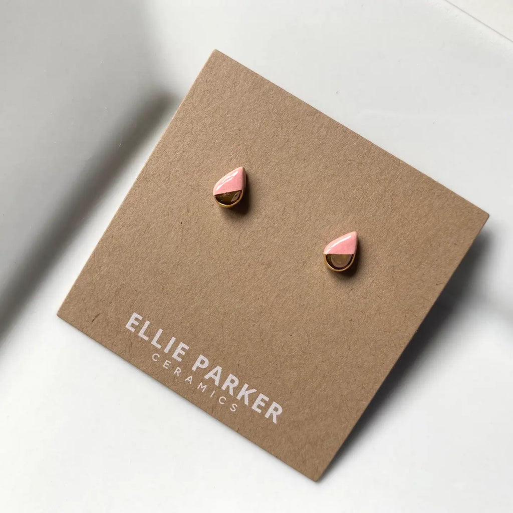 ELLIE PARKER CERAMICS - BOUCLES D'OREILLE LARME EN CÉRAMIQUE