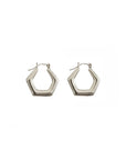 LISBETH JEWELRY - GANNA HOOPS - SILVER