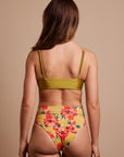 JUNE SWIMWEAR - FRANKIE TOP - PEAR - SU23