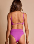 JUNE SWIMWEAR - YVONNE BOTTOM - VIOLET - SP25