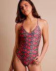 JUNE SWIMWEAR - UNE PIÈCE TAILOR - CHERRY BLOSSOM - S24