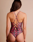 JUNE SWIMWEAR - UNE PIÈCE TAILOR - CHERRY BLOSSOM - S24