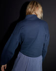 EVE GRAVEL - FLEECE MAND - MARINE - AH24