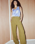 EVE GRAVEL - MEADOW PANTS - OLIVE - SS25