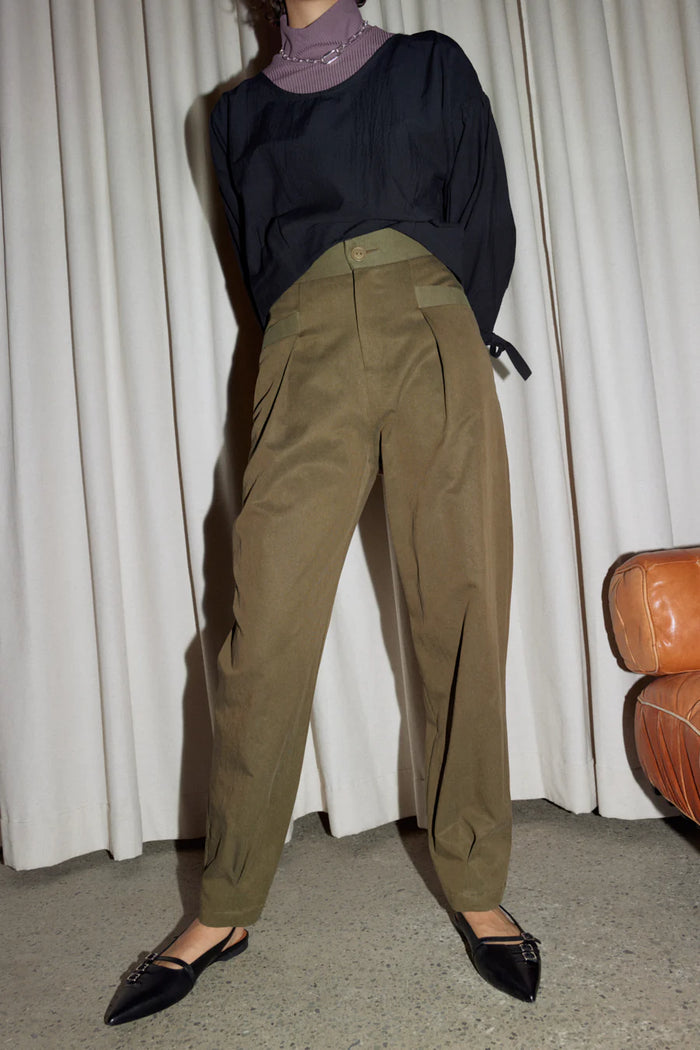 EVE GRAVEL - OSORNO PANTS - KHAKI - FW24