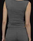 KYE INTIMATES - RECLINE TOP - CHARCOAL