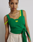 EVE GRAVEL - REID TOP - LUCKY GREEN - SS24