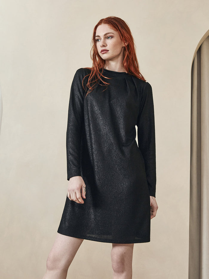 DAGG & STACEY - ROBE FREYA - NOIR - AH24