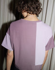 EVE GRAVEL - T-SHIRT SANFORD - AUBERGINE- AH24