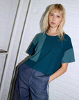 EVE GRAVEL - SANFORD T-SHIRT - EMERALD GREEN- FW24