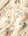 BRIXTON - FIELD FLORAL QUILTED CARDIGAN - WHITE/HAZELNUT/DISTY FLORAL - SS25