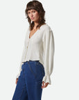 BRIXTON - MEADOW BLOUSE - OFF-WHITE - SS25