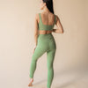 Girlfriend Collective Compressive High-Rise Leggings - Mantis Green Size XS