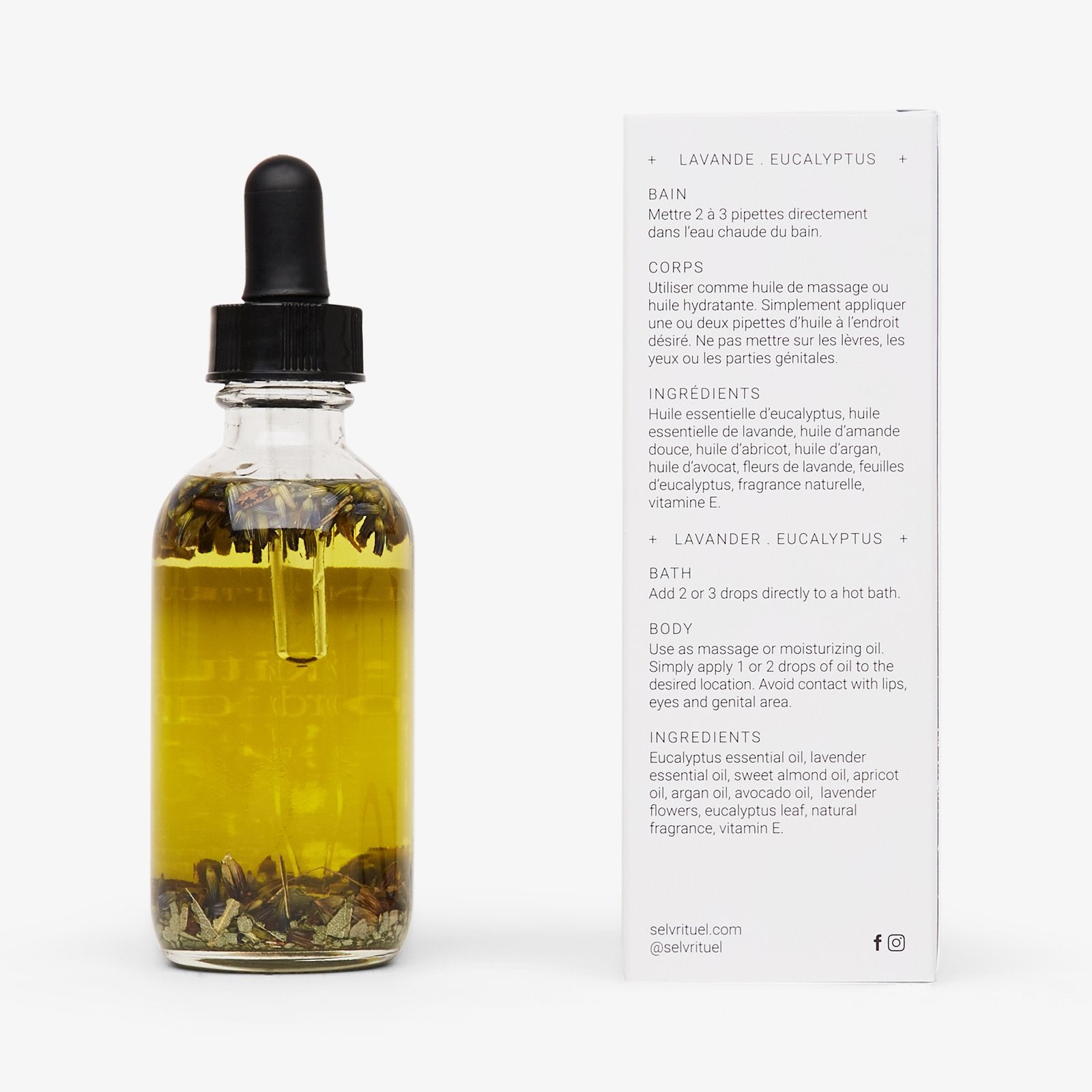 SELV RITUEL - BOTANIC OIL BATH &amp; BODY - NORDIQUE RITUAL